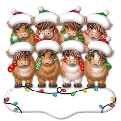 Picture of Cow Family of 8