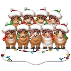 Picture of Cow Family of 9