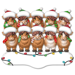 Picture of Cow Family of 10