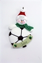Picture of Snowman On Soccer Ball