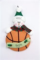 Picture of Snowman On Basketball