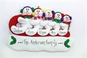 Picture of Sledding Snow Family of 5