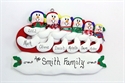 Picture of Sledding Snow Family of 6