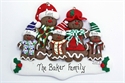 Picture of Gingerbread Family with 3 kids