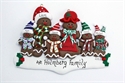 Picture of Gingerbread Family with 4 kids