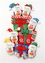 Picture of Penguin Family of 6 on Presents 