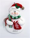 Picture of Snowman Holding Stocking