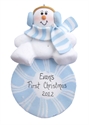 Picture of Candy Snowman-Blue