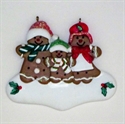 Picture of Gingerbread family with 1 kid