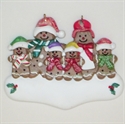 Picture of Gingerbread family 4 kids