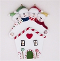 Picture of Snow Family on House 4 faces