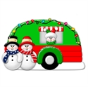 Picture of Snow Couple in Camper with 1 kid