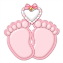 Picture of Baby Feet- Pink